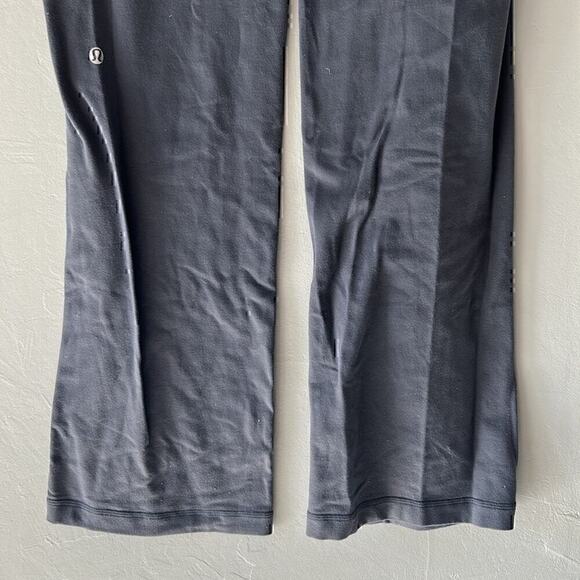 Lululemon Gray Luon Low Rise Straight Astro Pants Size 6 - Picture 11 of 11